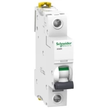 Автоматический выключатель SCHNEIDER ELECTRIC ACTI9 iC60N 1П 10A B