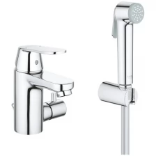 Смеситель для раковины с гигиеническим душем Grohe Eurosmart Cosmopolitan 23433000