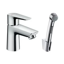 Смеситель для раковины Hansgrohe Talis E 71729000 с гигиеническим душем