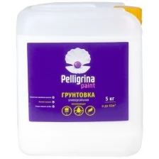 Грунтовка универсальная проникающая Pelligrina Paint, акриловая, 5 кг