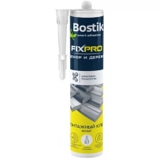 Bostik Монтажный клей Bostik FIXPRO декор и дерево белый 280 мл 12013923